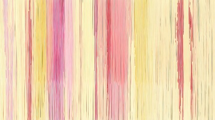 Obraz premium Seamless pink and yellow vertical stripes, perfect for playful backgrounds, textile designs, and bright pattern compositions.