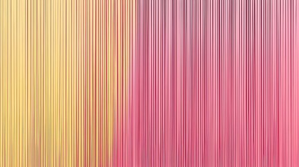 Obraz premium Vertical pattern of pink and yellow lines, ideal for cheerful design themes, wrapping paper, and modern surface graphics.