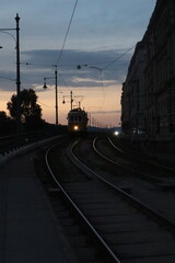 train on the railway