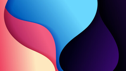 Premium vector background with soft gradient color on background. Eps 10	