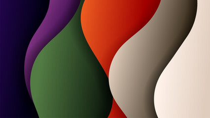 Premium vector background with soft gradient color on background. Eps 10	