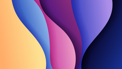 Premium vector background with soft gradient color on background. Eps 10	