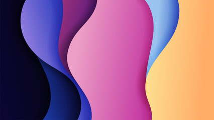 Premium vector background with soft gradient color on background. Eps 10	
