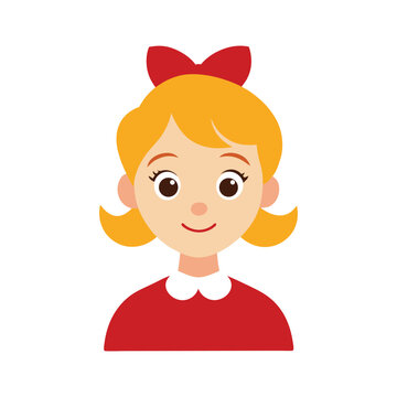 cindy lou who vector art illustration
