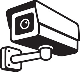 security camera icon Silhouette