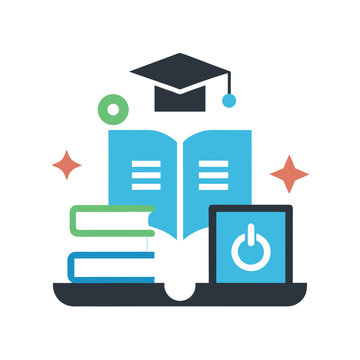 Coding Bootcamp Logo with Code Brackets
