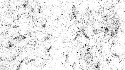 Abstract grunge texture effect, scratch and dust particle grain on white background. Dirt overlay or screen effect , Abstract grunge black and white distressed texture background