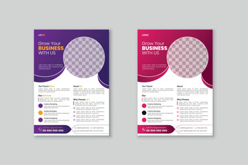 Corporate flyer design | Best business flyer design to grow your business | Print Design 