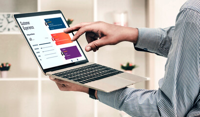 Customer experience and review analysis by modish computer software for corporate business