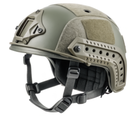 War combat helmet with padding isolated PNG military protective helmet PNG tactical headgear PNG soldier safety gear PNG padded helmet PNG combat equipment PNG transparent background image