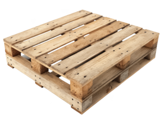 Wooden pallet isolated PNG shipping pallet PNG wood platform PNG industrial pallet PNG storage pallet PNG freight pallet PNG isolated on white PNG transparent background image