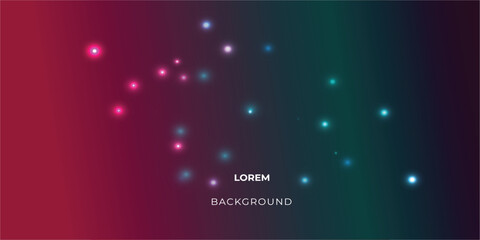 A vibrant, glowing background with soft lights and a gradient of maroon and teal, perfect for digital design enhances the visual appeal of websites, presentations, and promotional materials.
