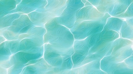 smooth gradient background blending turquoise and seafoam green, resembling clear shallow ocean water