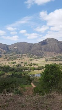 vista area do vale do empo&ccedil;ado em afonso cl&aacute;udio, esp&iacute;rito santo