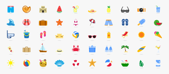 Fototapeta premium vector illustration Icon of a colorful background