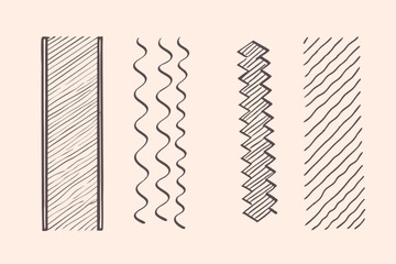 A vector design illustration of a tire track symbol or icon for business concept