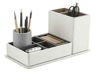 Desk organizer png table organizer png stationery holder png office organizer png file holder png transparent background image