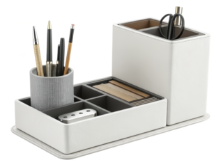 Desk organizer png table organizer png stationery holder png office organizer png file holder png transparent background image