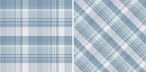 Background plaid check of texture pattern seamless with a vector textile fabric tartan. Set in cream colors for Easter celebration ideas.