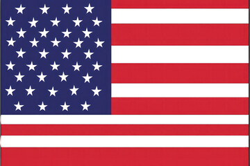 Naklejka premium American Flag with Glitch Effect: A Distorted Patriotism PNG Transparent