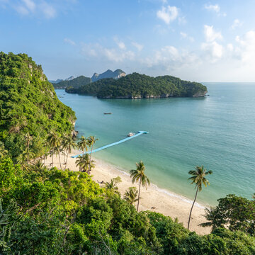 White beach at Mu Ko Ang Thong National Park, Thailand