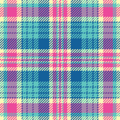 Vibrant pastel plaid pattern.  Perfect for textile design, fashion, or website backgrounds.  This cheerful, energetic design evokes feelings of joy and summer.