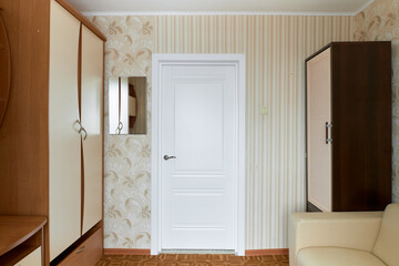 interior design. interior photography of an apartment for rent. One-room apartment with a simple and cozy design. High quality photo