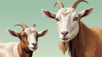 Fototapeta premium Peek-a-Boo Qurban Animals