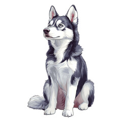 siberian husky puppy © Crazy Dreamy Boy