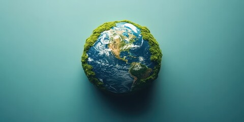Environmental and business technology concept. Sustainable development. SDGs. Eco friendly earth.