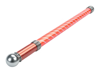 Twirling baton isolated PNG dance accessory PNG majorette baton PNG performance tool PNG rhythmic gymnastics PNG decorative baton PNG transparent background image