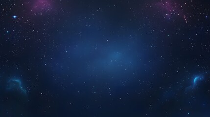 Naklejka premium Deep Space Nebula Starry Night Sky Background