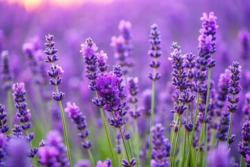 Naklejka premium Solid Lavender Background