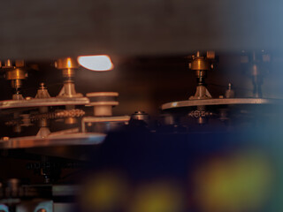 Intricate Mechanisms of Vintage Clockwork Machinery