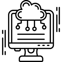 Cloud service Icon