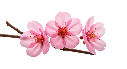 Beautiful pink cherry blossom flower branch spring floral bloom nature photography image download free stock photo on transparent background © gabriel