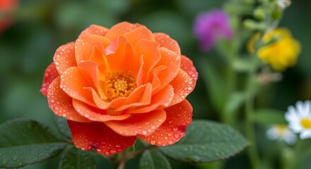 orange flower in the garden