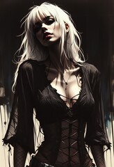 Video Game cover art, artistic look for game concept, action and adventure games.