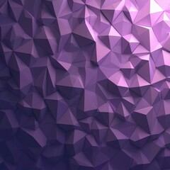 Obraz premium Abstract polygonal background. Purple color, many triangles. Geometric shapes design for website, product presentation, wallpaper, modern art. Stylish design for tech background, marketing materials