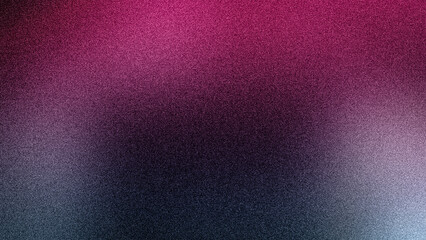 A captivating abstract 4K gradient background with a grainy texture, blending deep black and vibrant pink-violet hues