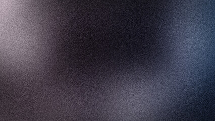 A sophisticated 4K abstract gradient background with a subtle grainy texture, featuring a dark blend of grey, subtle purple, and deep blue tones