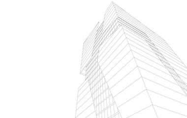Fototapeta premium abstract architectural background