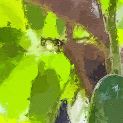 Various oil paintings, flowers, birds, rabbits, butterflies, monkeys, landscapes, mountains, rivers, cats, dogs