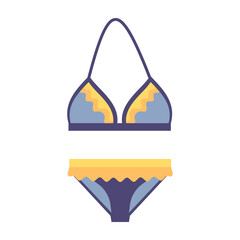 Colorful summer dresses, swimsuits, and casual outfits for warm days