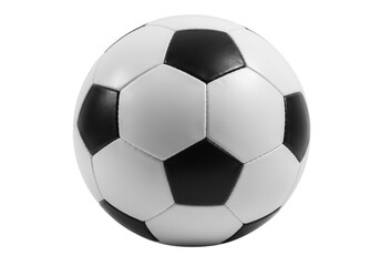 Fototapeta premium Soccer ball isolated on transparent background