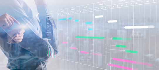 Production schedule. Project plan and budget. Strategic Planning for Manufacturing Efficiency