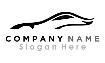 sportcar vector logo design