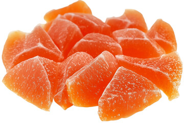 Sweet Candied Orange Slices Food red    