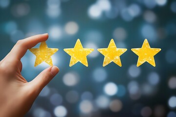 Harnessing the Power of Customer Feedback Four-Star Reviews and Business Improvement