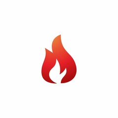 fire vector illustration Simple, elegant vector